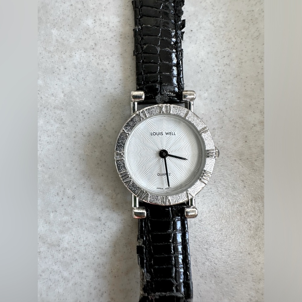 Louis Well women’s watch. Sterling Silver